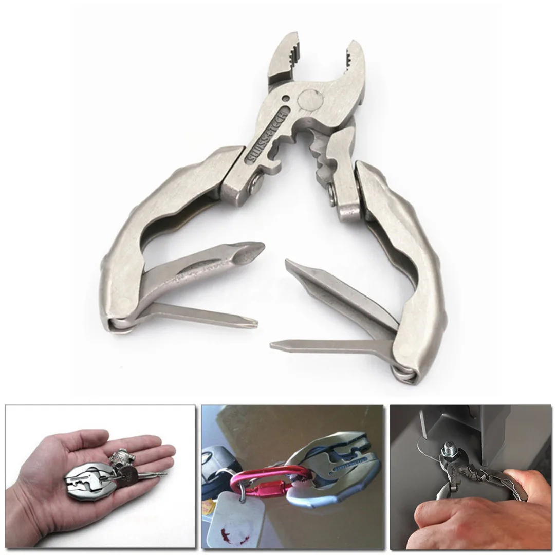 Multifunctional 9 In 1 Keychain Plier Screwdriver Pocket Tools Outdoor Camping Multi-purpose Pliers and Wrench
Multifunctional 9 In 1 Keychain Plier Screwdriver Pocket Tools Outdoor Camping Multi-purpose Pliers and Wrench
