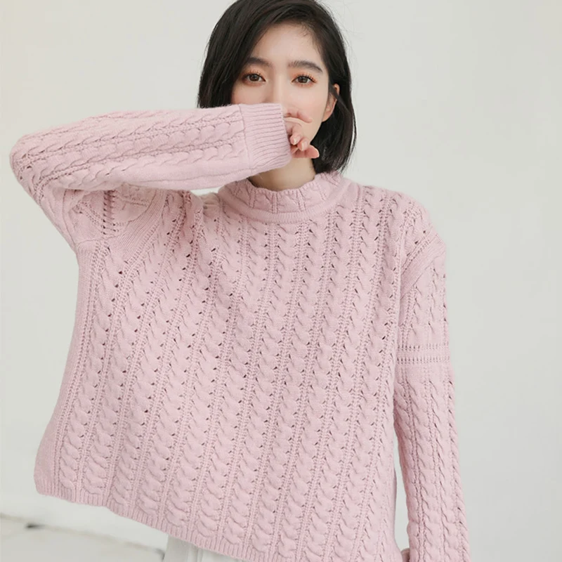 Trendy New Spring Women Knitted Turtleneck Pullovers Casual Hook Flower Female Solid Color Sweater Korean Ladies Knit Tops
Trendy New Spring Women Knitted Turtleneck Pullovers Casual Hook Flower Female Solid Color Sweater Korean Ladies Knit Tops