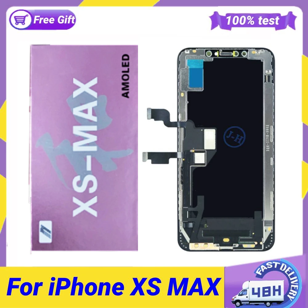 OLED HE For iPhone XS MAX HE Display Mobile Phone Lcd Touch Digitizer Assembly Replacement Screen For iPhone XS MAX
OLED HE For iPhone XS MAX HE Display Mobile Phone Lcd Touch Digitizer Assembly Replacement Screen For iPhone XS MAX