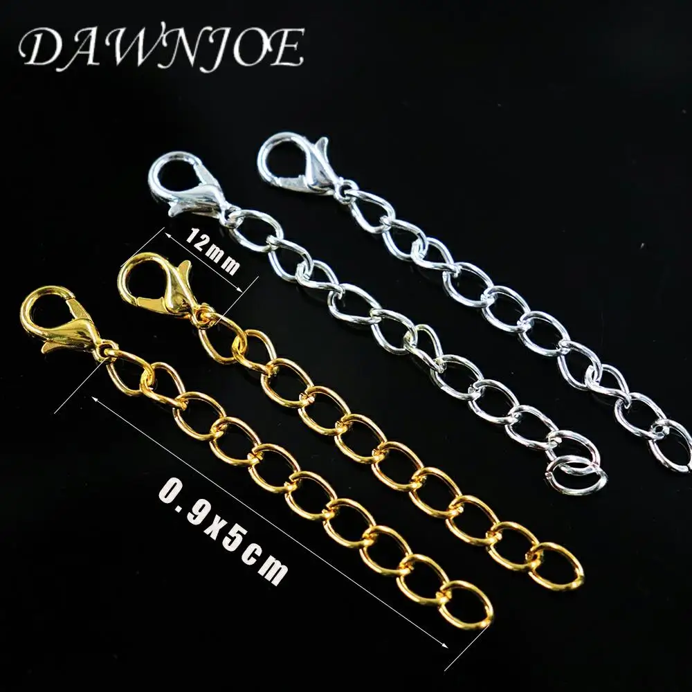 30pcs 12mm 0.9x5cm Gold Silver Lobster Clasps Tail chain buckle For DIY Jewelry Making Necklace Connector Bracelet Finding
30pcs 12mm 0.9x5cm Gold Silver Lobster Clasps Tail chain buckle For DIY Jewelry Making Necklace Connector Bracelet Finding