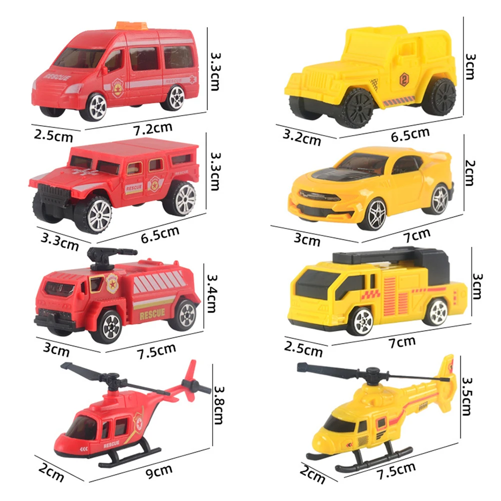 4pcs/sets Of Children's Transportation Model Toys Mini Inertial Sliding Engineering Vehicle Fire Truck Helicopter Model Toy
4pcs/sets Of Children's Transportation Model Toys Mini Inertial Sliding Engineering Vehicle Fire Truck Helicopter Model Toy