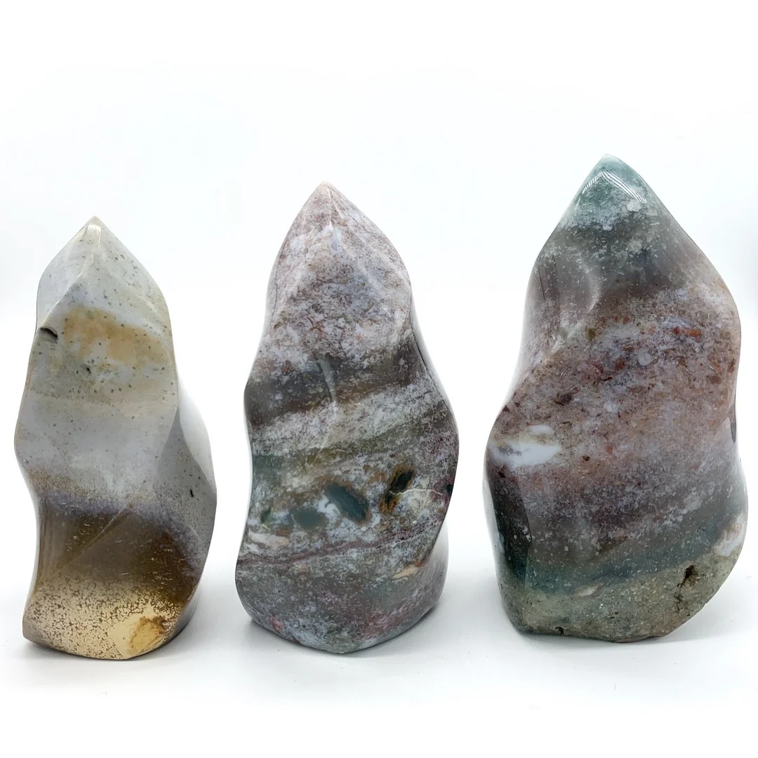 Natural Ocean Jasper Quartz Flame Stones Crystal Display Mineral Gem Stones Gifts Healing Decor Minerals
Natural Ocean Jasper Quartz Flame Stones Crystal Display Mineral Gem Stones Gifts Healing Decor Minerals