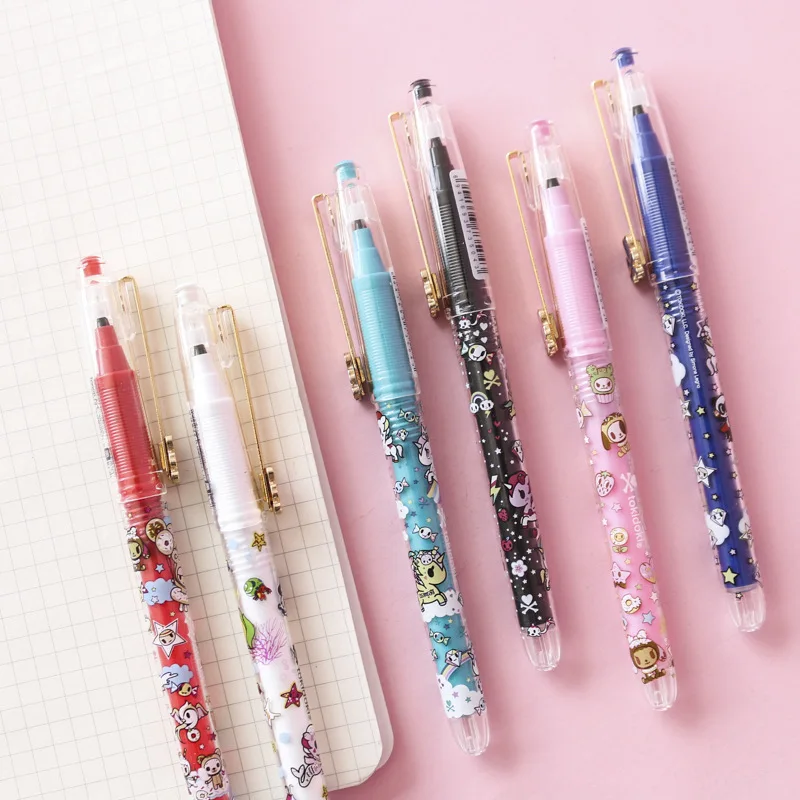 36 pcs/lot Creative Unicorn Luminous Gel Pen Cute 0.5mm black Ink Signature Pens Promotional Gift Office School Supplies
36 pcs/lot Creative Unicorn Luminous Gel Pen Cute 0.5mm black Ink Signature Pens Promotional Gift Office School Supplies