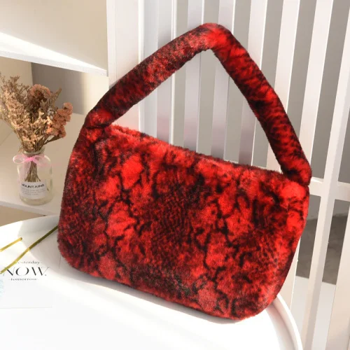 Luxury Simple Ladies Faux Fur Hobos Handbags Vintage Soft Plush Female Furry Shoulder Bags Winter Elegant Women Small Tote Purse
Luxury Simple Ladies Faux Fur Hobos Handbags Vintage Soft Plush Female Furry Shoulder Bags Winter Elegant Women Small Tote Purse