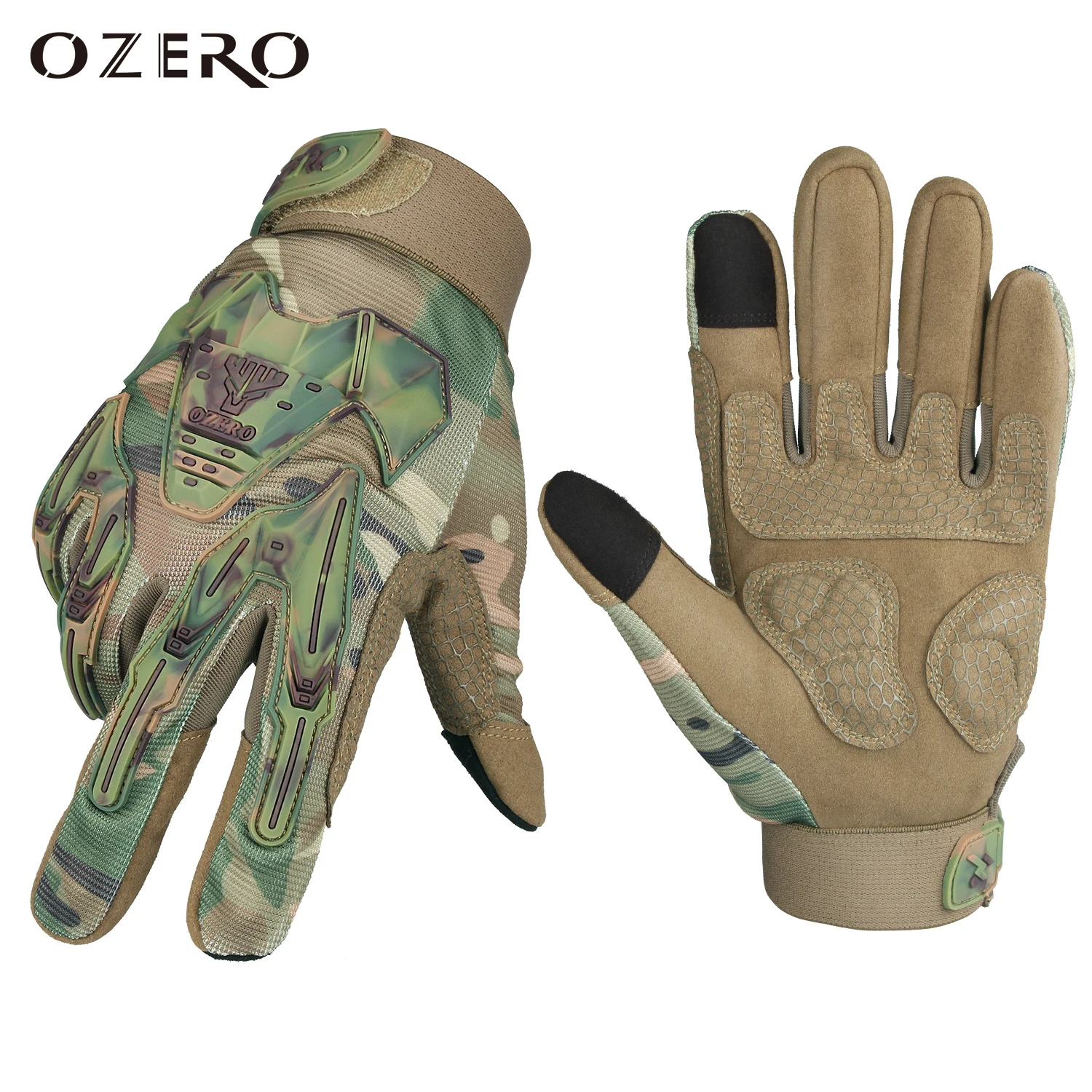 Перчатки охотничьи OZERO для стрельбы синтетические перчатки сенсорного экрана