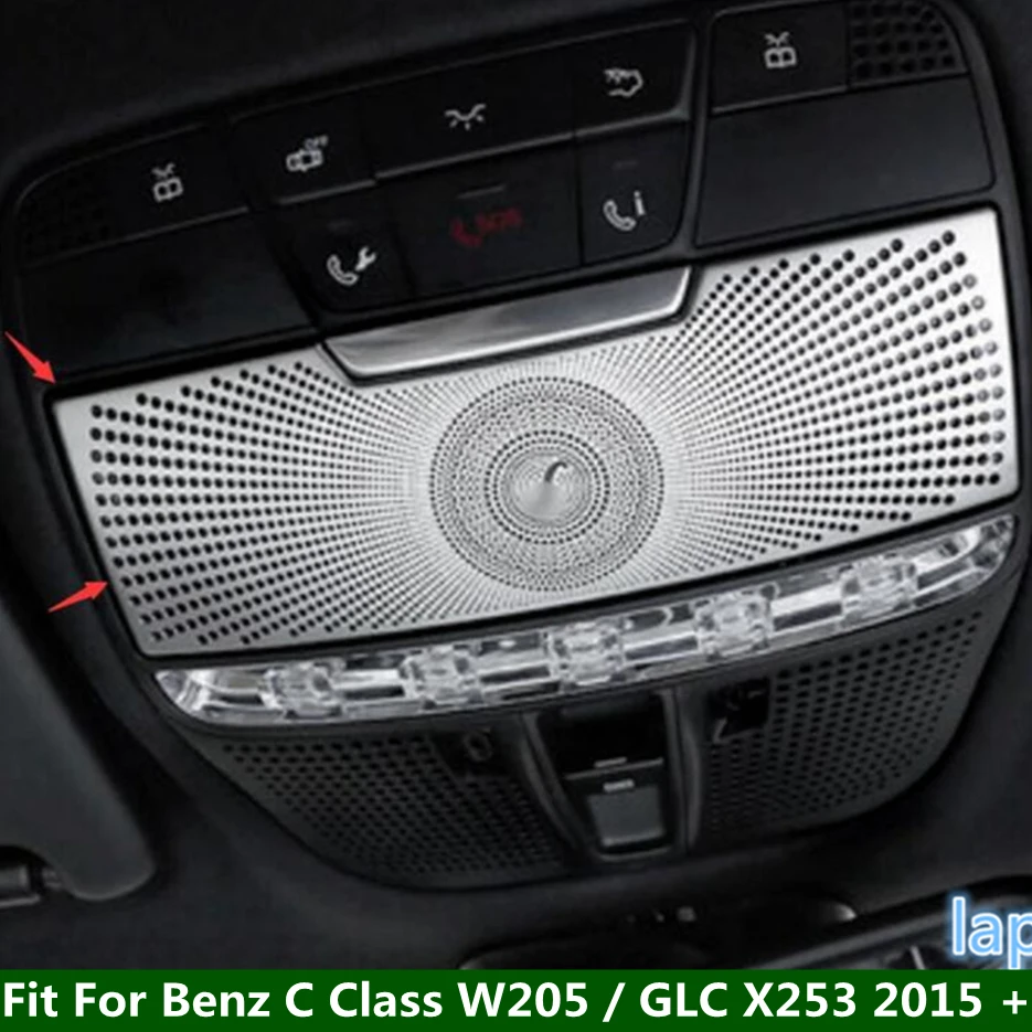 Lapetus Roof Reading Lamp Lights Cover Trim Interior Kit For Mercedes Benz C Class W205 / GLC X253 2015 - 2021 Stainless Steel
Lapetus Roof Reading Lamp Lights Cover Trim Interior Kit For Mercedes Benz C Class W205 / GLC X253 2015 - 2021 Stainless Steel