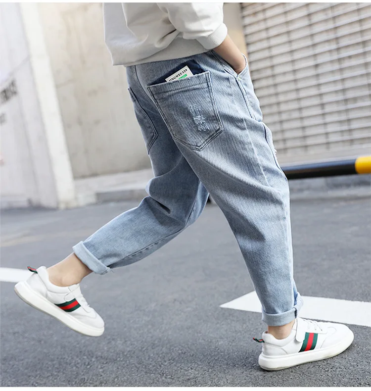 2020 New Children Pants Boys Concise Jeans 3-14yrs Design Sense of Lines Jeans Teenage Spring Autumn Fall Long Trousers Clothes
2020 New Children Pants Boys Concise Jeans 3-14yrs Design Sense of Lines Jeans Teenage Spring Autumn Fall Long Trousers Clothes