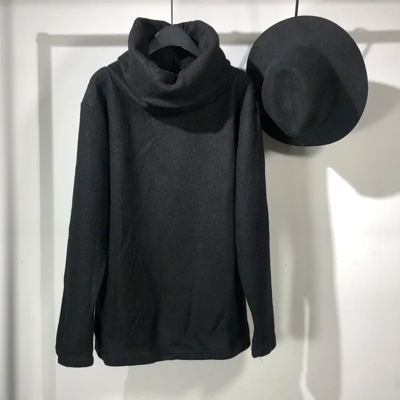 Men's Long Sleeve T Shirt Winter New High Collar Simple Loose Leisure Youth Trend Personality Fashion Quality Thickened T Shirt
Men's Long Sleeve T Shirt Winter New High Collar Simple Loose Leisure Youth Trend Personality Fashion Quality Thickened T Shirt