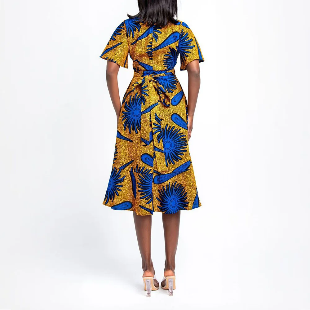 2021 Fashion Digital Printing V-neck Bandage Summer Women's Dress High Waist Slim Irregular Oversize African Mermaid
2021 Fashion Digital Printing V-neck Bandage Summer Women's Dress High Waist Slim Irregular Oversize African Mermaid