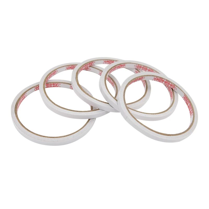 Double Sided Tape White Super Strong Double Sided Tape 5 Rolls Double Sided Tape Suitable for Home DIY Process Office Supplies
Double Sided Tape White Super Strong Double Sided Tape 5 Rolls Double Sided Tape Suitable for Home DIY Process Office Supplies