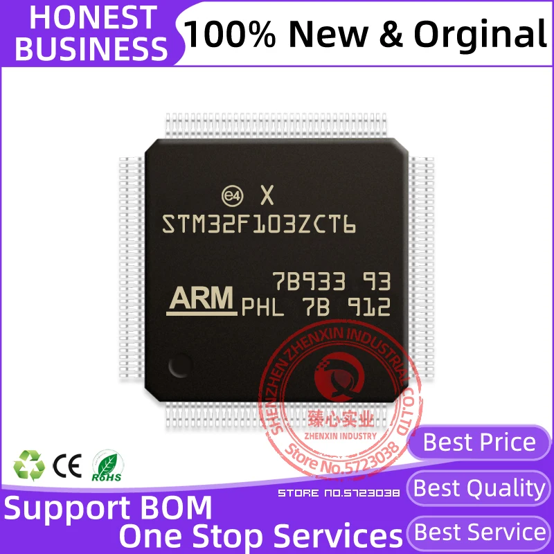 Computer Components 1pcs/lot 100% New original STM32F103ZCT6 STM32F103ZDT6 STM32F103ZET6 STM32F103ZFT6 STM32F103ZGT6
Computer Components 1pcs/lot 100% New original STM32F103ZCT6 STM32F103ZDT6 STM32F103ZET6 STM32F103ZFT6 STM32F103ZGT6
