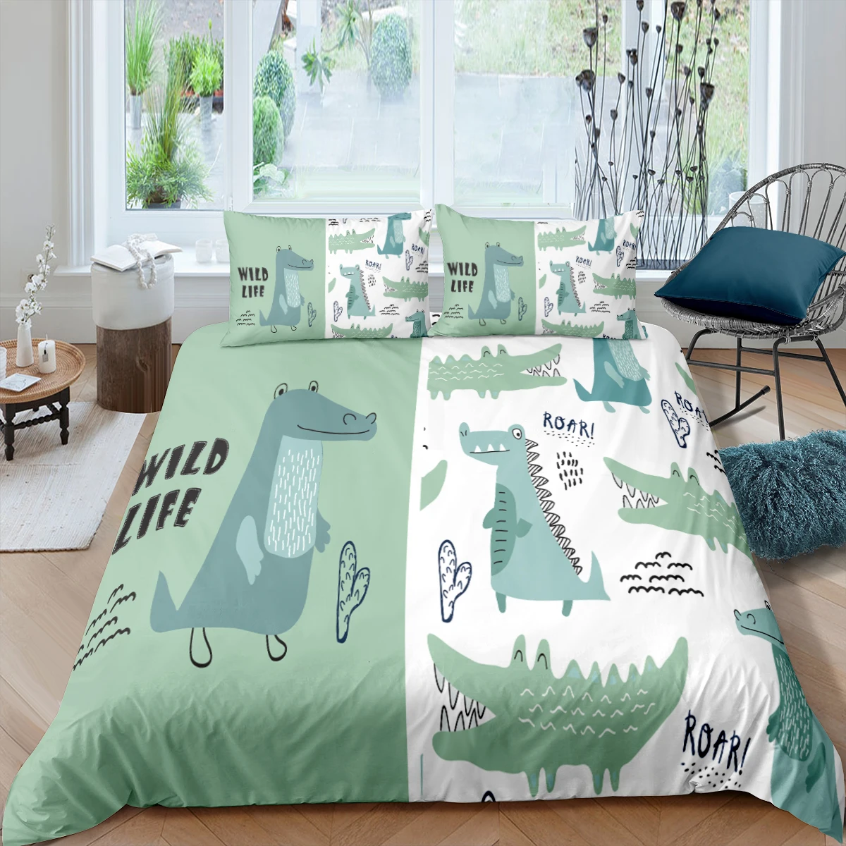 Cute Animal Bedding Set 3d Cartoon Dinosaur Pattern Duvet Cover Pillowcases Single Twin Queen King Size For Kids Home Textiles
Cute Animal Bedding Set 3d Cartoon Dinosaur Pattern Duvet Cover Pillowcases Single Twin Queen King Size For Kids Home Textiles