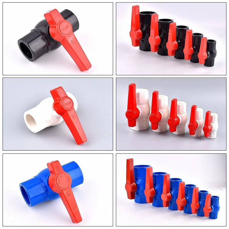 1pc I.D 20~110mm UPVC Ball Valve Aquarium Water Flow Controller Valve Garden Watering Irrigation System Water Pipe Connector
1pc I.D 20~110mm UPVC Ball Valve Aquarium Water Flow Controller Valve Garden Watering Irrigation System Water Pipe Connector