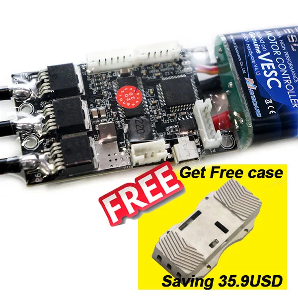 In Stock! Maytech 50A V4.12 VESC_TOOL Compatible ESC SuperESC for Electric Skateboard DIY Longboard Robots 
In Stock! Maytech 50A V4.12 VESC_TOOL Compatible ESC SuperESC for Electric Skateboard DIY Longboard Robots