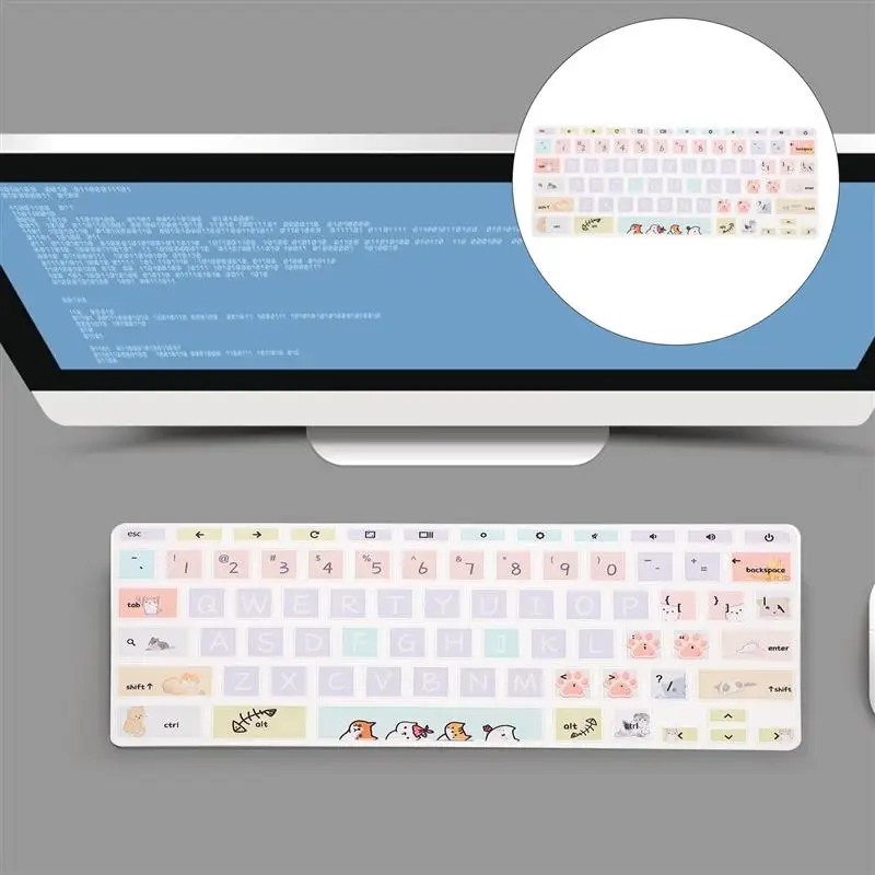 Keyboard Protector Cover Keyboard Cover Compatible for Chromebook 11.6 G2 G3 G4
Keyboard Protector Cover Keyboard Cover Compatible for Chromebook 11.6 G2 G3 G4