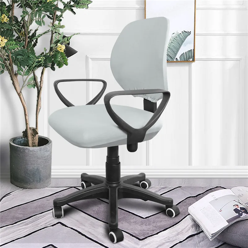 

Универсальный чехол для кресла для дома и офиса, эластичный чехол из спандекса для стула, защита от пыли, чехлы для стульев