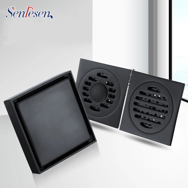 Square Floor Waste Grates 4-styles Bathroom Shower Drain 4" Oil Rubbed Bronze
Square Floor Waste Grates 4-styles Bathroom Shower Drain 4" Oil Rubbed Bronze