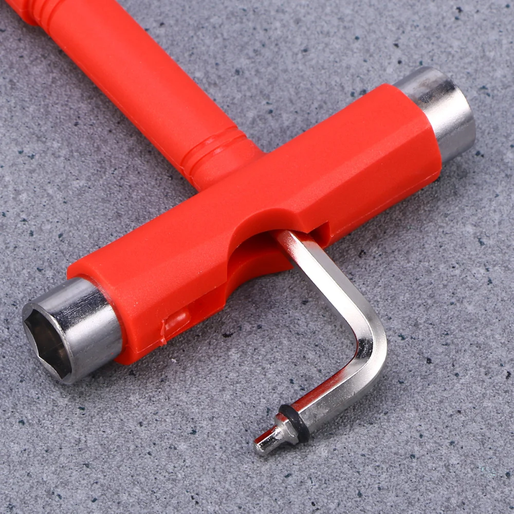 Mini T Type Wrench Tool Roller Skateboard Repair Tool Adjusting Tool with Wrench L-type Screwdriver
Mini T Type Wrench Tool Roller Skateboard Repair Tool Adjusting Tool with Wrench L-type Screwdriver