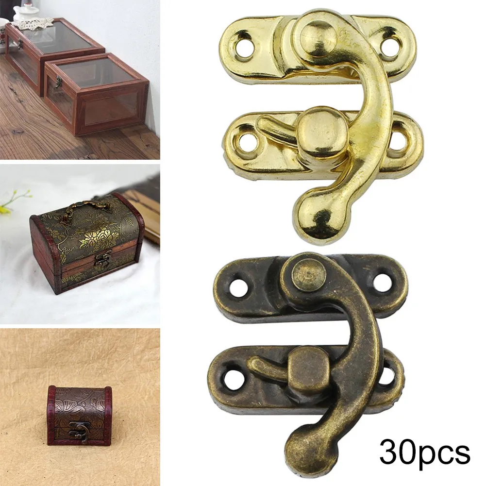 30pcs Antique Bronze Iron Padlock Cases Hasps Hook Lock For Mini Jewelry Wooden Box Clasp Vintage Furniture Hardware
30pcs Antique Bronze Iron Padlock Cases Hasps Hook Lock For Mini Jewelry Wooden Box Clasp Vintage Furniture Hardware
