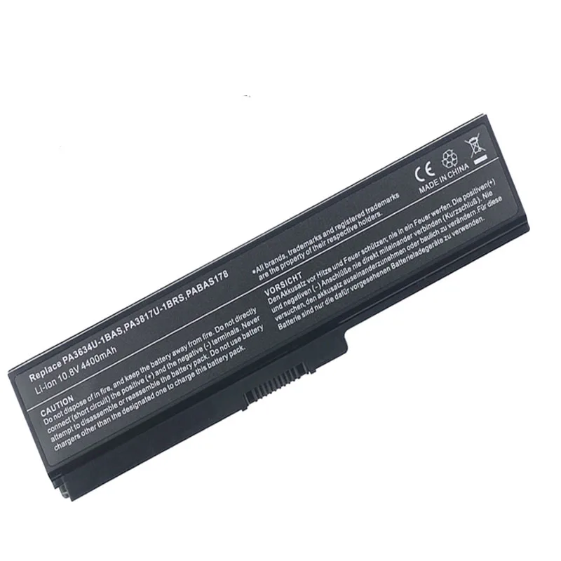 New Laptop Battery for Toshiba C600 L600 L635 L655 L735 L510 PA3634U 
New Laptop Battery for Toshiba C600 L600 L635 L655 L735 L510 PA3634U