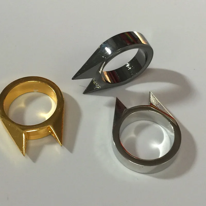 Women's safety ring self survival stainless steel finger ring glass broken punk ring protector
Women's safety ring self survival stainless steel finger ring glass broken punk ring protector