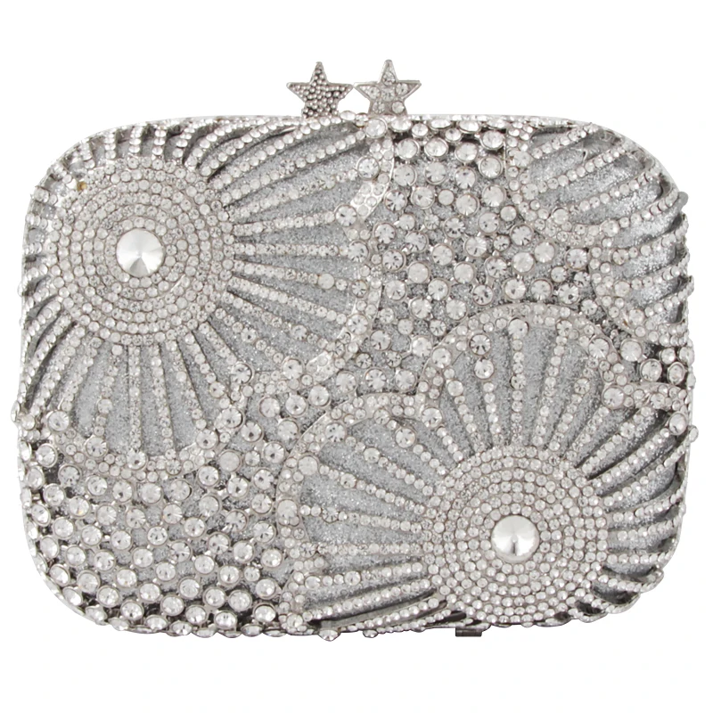 New Star Flower Rhinestone Evening Bag Dinner Clutch Women Ladies Bag with Diamonds Women's Handbag Clutch
New Star Flower Rhinestone Evening Bag Dinner Clutch Women Ladies Bag with Diamonds Women's Handbag Clutch