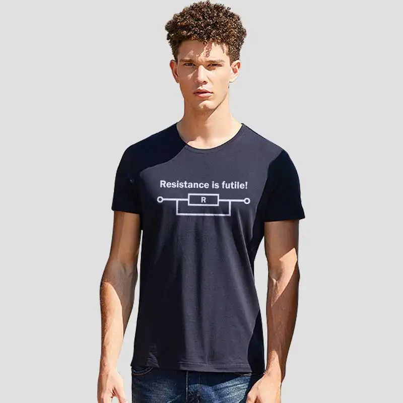 Resistance Is Futile Funny Print T Shirt City Men's T-shirt Summer Loose Hip HopTops Tees Men Cotton Punk Clothes Plus Size
Resistance Is Futile Funny Print T Shirt City Men's T-shirt Summer Loose Hip HopTops Tees Men Cotton Punk Clothes Plus Size