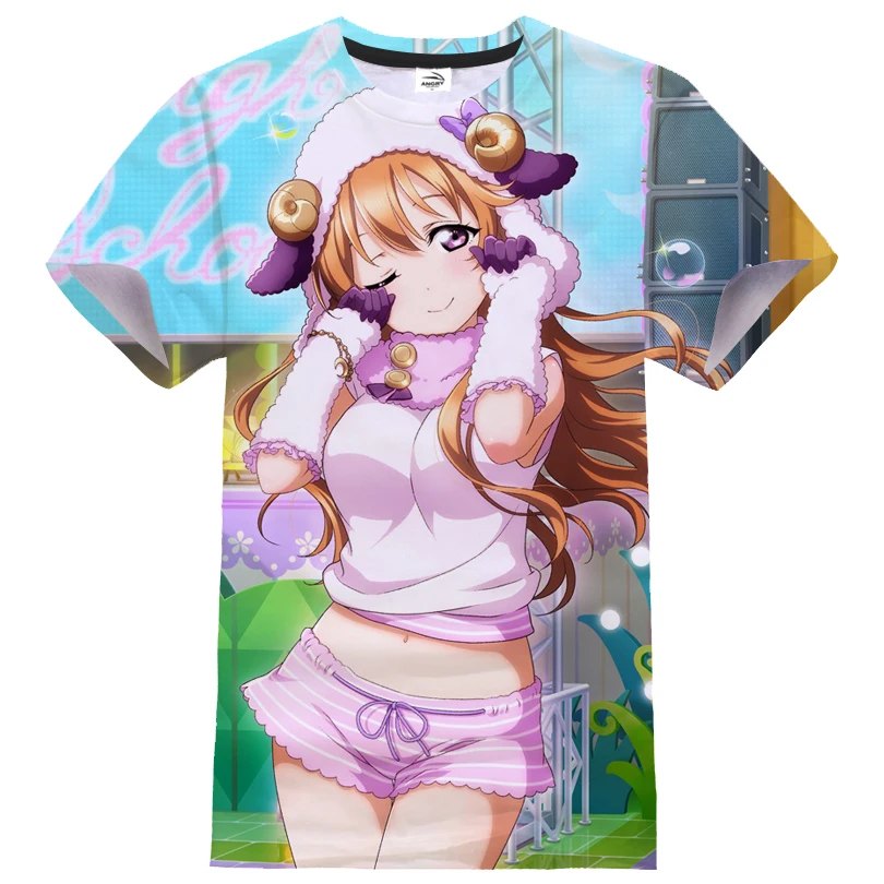 2020 New T-shirt Anime 3D Print Men Women Casual Cosplay Streetwear Kawaii Girl Pattern Tshirt Love Live Shirt Tops Fashion Tees
2020 New T-shirt Anime 3D Print Men Women Casual Cosplay Streetwear Kawaii Girl Pattern Tshirt Love Live Shirt Tops Fashion Tees