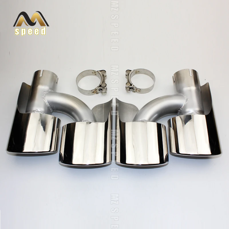 Car accessories 304 stainless steel exhaust pipe muffler tail throat h-shaped bilateral four-out flat type universal tail throat
Car accessories 304 stainless steel exhaust pipe muffler tail throat h-shaped bilateral four-out flat type universal tail throat