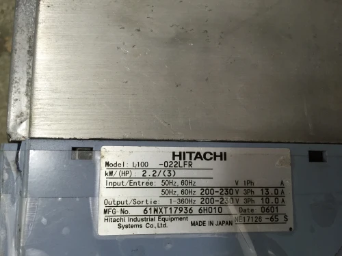 L100 2.2KW 220V L100-022LFR Inverter, used one , 90% appearance new , test goods , free shipping
L100 2.2KW 220V L100-022LFR Inverter, used one , 90% appearance new , test goods , free shipping