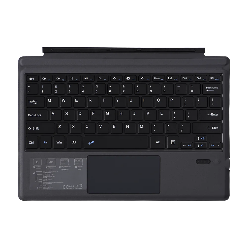 Клавиатура Беспроводная Bluetooth клавиатура Магнитный тип Обложка Trackpad для Microsoft Surface Pro 7/6/5/4/3
Клавиатура Беспроводная Bluetooth клавиатура Магнитный тип Обложка Trackpad для Microsoft Surface Pro 7/6/5/4/3