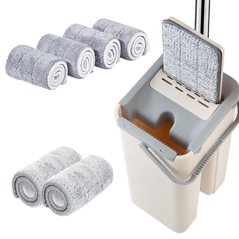 Magic Lazy Hands Free Mop Set Automatic Spin Flat Squeeze Microfiber Mop Adjustable Labor-saving Household Cleaning Tools
Magic Lazy Hands Free Mop Set Automatic Spin Flat Squeeze Microfiber Mop Adjustable Labor-saving Household Cleaning Tools