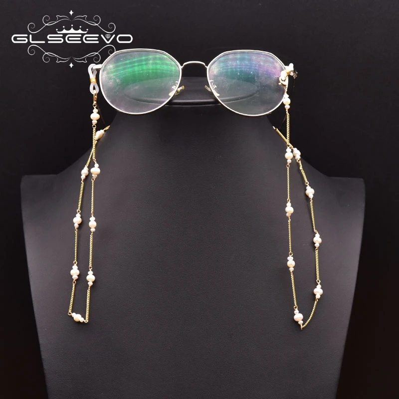 GLSEEVO New Korean Pearls Glass Bead Necklace Mask Chain Strap Hang On Neck For Women Glasses Strap Not Glasses GH0035
GLSEEVO New Korean Pearls Glass Bead Necklace Mask Chain Strap Hang On Neck For Women Glasses Strap Not Glasses GH0035