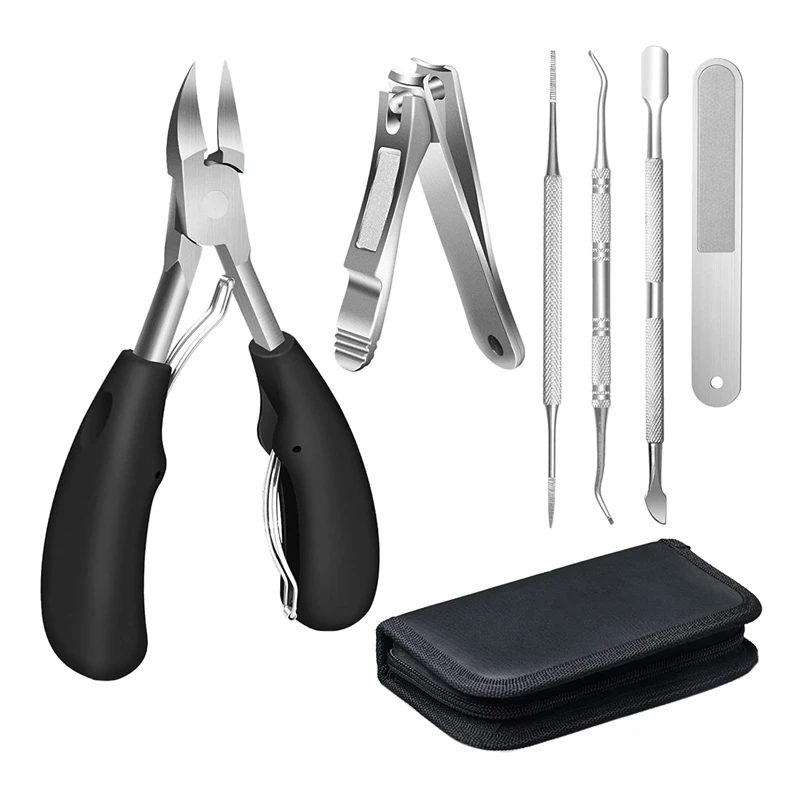 6-Piece Set of Special Nail Clippers for Nail Ditch, Onychomycosis Peeling Toe Nail Clippers
6-Piece Set of Special Nail Clippers for Nail Ditch, Onychomycosis Peeling Toe Nail Clippers