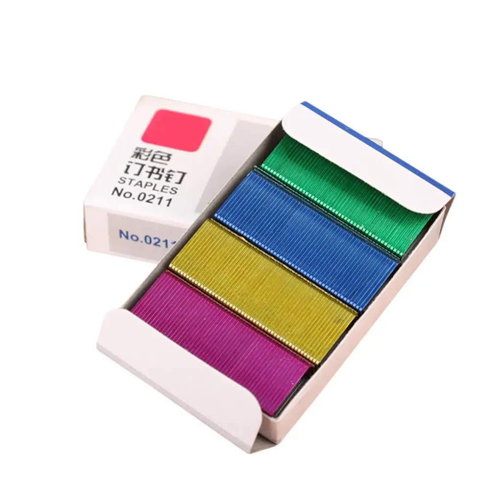1.2cm 12# Needle Nail Color Staple Staple Portable Paper Binding Supplies Office Mini Professional Stationery Students
1.2cm 12# Needle Nail Color Staple Staple Portable Paper Binding Supplies Office Mini Professional Stationery Students