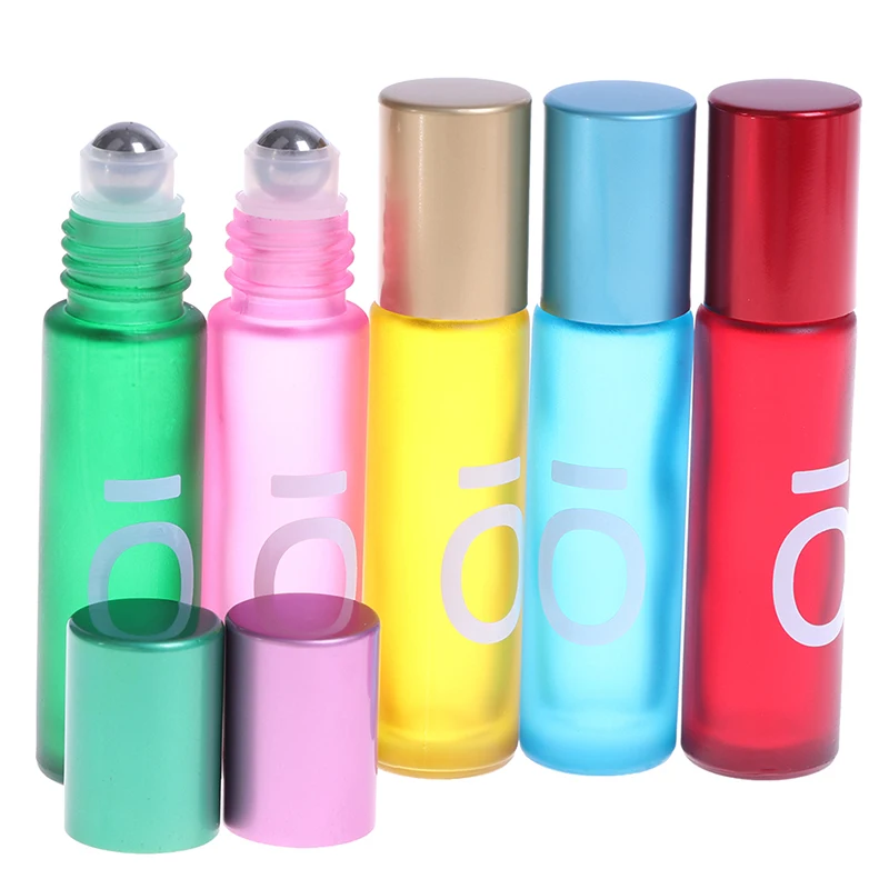 80PCS 10ml Frosted Colorful Travel Portable Refillable Essential Oil Thick Glass Roller Bottle with Stainless Steel Roller Balls
80PCS 10ml Frosted Colorful Travel Portable Refillable Essential Oil Thick Glass Roller Bottle with Stainless Steel Roller Balls