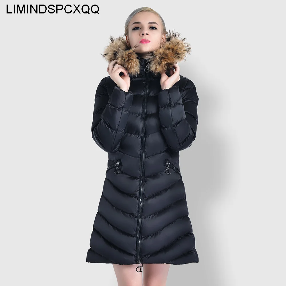 Casacos De Inverno, женские пальто со съемным большим меховым воротником и капюшоном, женские пуховые куртки средней длины, утепленные теплые женск...
Casacos De Inverno, женские пальто со съемным большим меховым воротником и капюшоном, женские пуховые куртки средней длины, утепленные теплые женск...