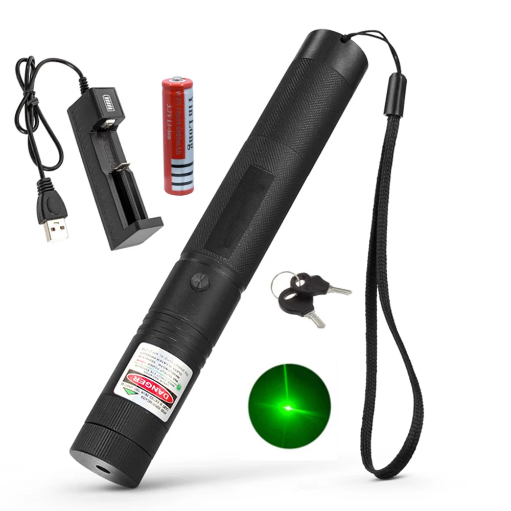 Green laser sight laser red purple laser 303 indicator 532nm 5mw high power equipment laser pointer + USB charger
Green laser sight laser red purple laser 303 indicator 532nm 5mw high power equipment laser pointer + USB charger