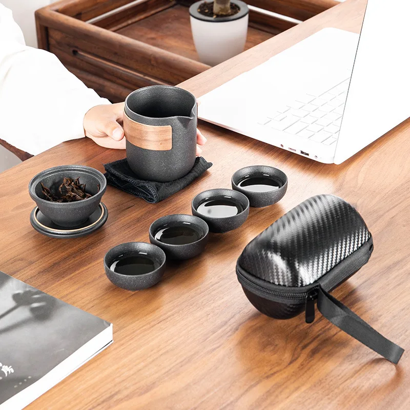 Ceramic Porcelain Kung Fu Tea Set Teaware Tea Pot and Cup Set Travel Outdoor One Pot Four Cup Portable Teapot Teacup Set Gifts
Ceramic Porcelain Kung Fu Tea Set Teaware Tea Pot and Cup Set Travel Outdoor One Pot Four Cup Portable Teapot Teacup Set Gifts