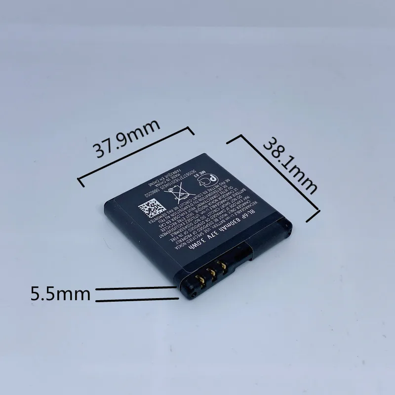 Дата производства 2021 года для Nokia BL-6P battery 830 мАч, длительное время ожидания, высокая емкость для аккумулятора Nokia
Дата производства 2021 года для Nokia BL-6P battery 830 мАч, длительное время ожидания, высокая емкость для аккумулятора Nokia