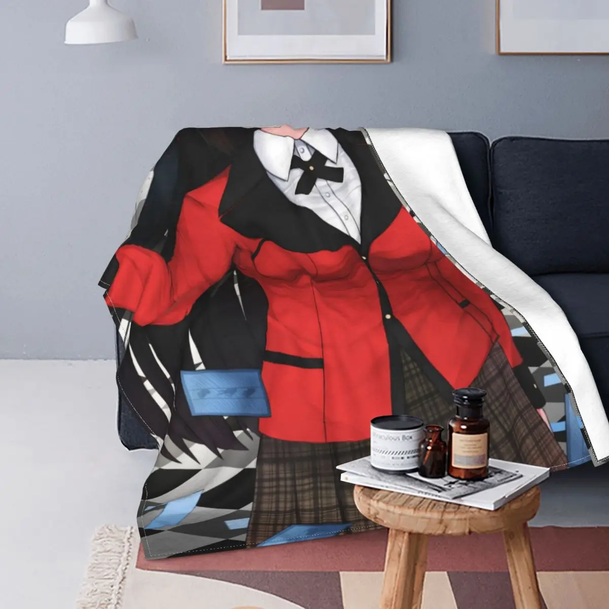 Kakegurui Blankets Flannel Textile Decor Anime Multi-function Lightweight Throw Blankets for Sofa Couch Rug Piece
Kakegurui Blankets Flannel Textile Decor Anime Multi-function Lightweight Throw Blankets for Sofa Couch Rug Piece