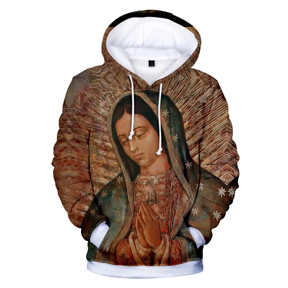 Our Lady Of Guadalupe Virgin Mary Catholic Mexico hoodies harajuku 3D design sweatshirt streetwear Men/Women Coat Kids Hoodie
Our Lady Of Guadalupe Virgin Mary Catholic Mexico hoodies harajuku 3D design sweatshirt streetwear Men/Women Coat Kids Hoodie