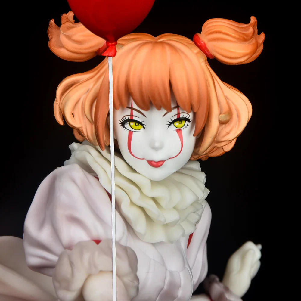 19cm Anime Figure HORROR Bishoujo IT Pennywise 1/7 Scale PVC Action Figure Collection Model Toys Doll Gift
19cm Anime Figure HORROR Bishoujo IT Pennywise 1/7 Scale PVC Action Figure Collection Model Toys Doll Gift