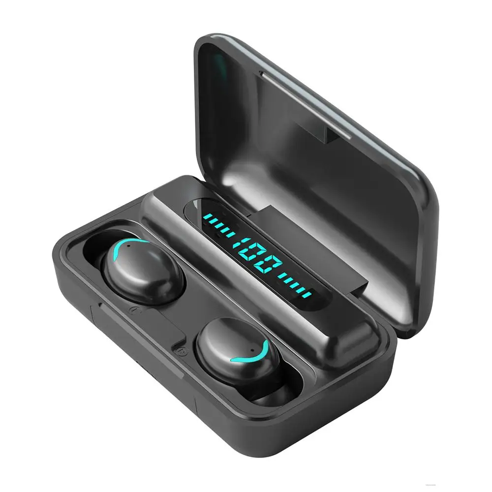 F9 TWS Wireless Bluetooth Earbuds LED Power Quantity Display Touch Control Sport Headphone
F9 TWS Wireless Bluetooth Earbuds LED Power Quantity Display Touch Control Sport Headphone
