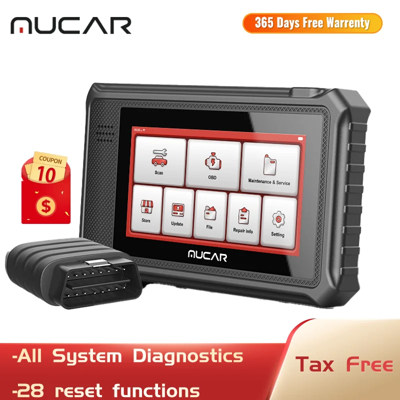 MUCAR VO6 Auto obd2 Scanner ABS/SRS/ECM/TCM/Oil/EPB/SAS Full System Diagnostic Tools ECU Coding 28 Resets Lifetime Free Update
MUCAR VO6 Auto obd2 Scanner ABS/SRS/ECM/TCM/Oil/EPB/SAS Full System Diagnostic Tools ECU Coding 28 Resets Lifetime Free Update