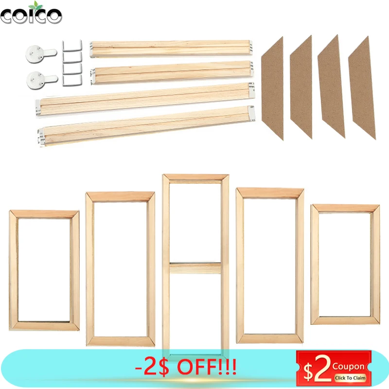 5 Panel Custom Photo Wood Frame Large Size Wooden DIY Frames For Canvas Painting Gallery Wall Decor Prints Poster Picture Frame 
5 Panel Custom Photo Wood Frame Large Size Wooden DIY Frames For Canvas Painting Gallery Wall Decor Prints Poster Picture Frame