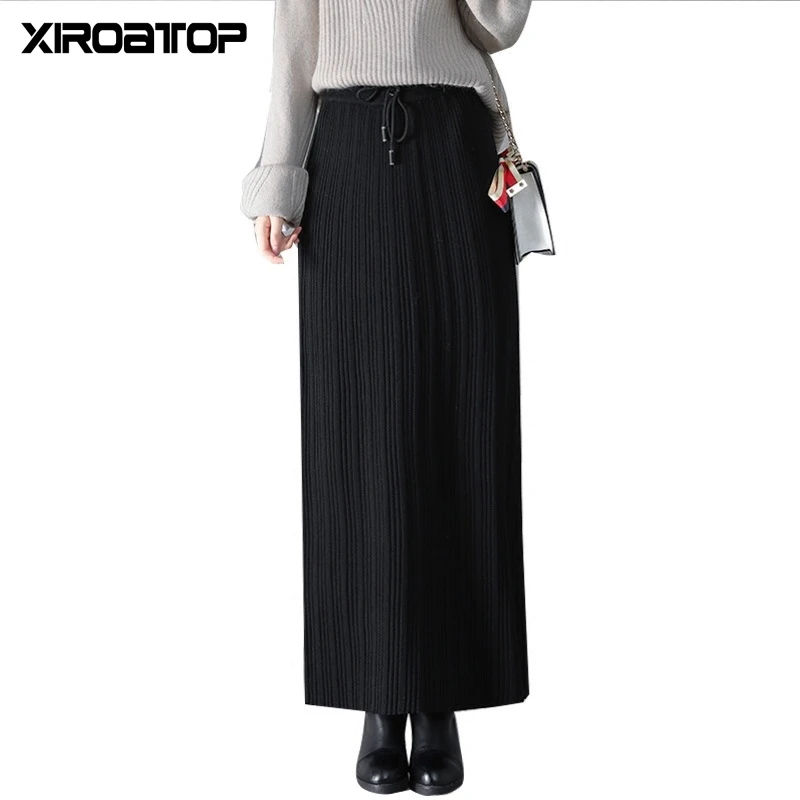 NEW Women Office Skirt autumn winter Sexy Warm Knitted Black Straight skirt Ladies High Waist Elegant Long Skir Party Club Skirt 
NEW Women Office Skirt autumn winter Sexy Warm Knitted Black Straight skirt Ladies High Waist Elegant Long Skir Party Club Skirt