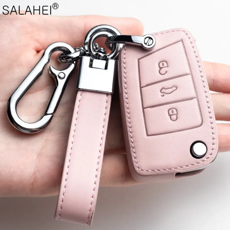 Leather Car Key Remote Case For Volkswagen VW Golf 7 MK7 GTI For Skoda Octavia A5 Fabia A7 Seat Ibiza Leon FR 2 Aztec Altea Ring
Leather Car Key Remote Case For Volkswagen VW Golf 7 MK7 GTI For Skoda Octavia A5 Fabia A7 Seat Ibiza Leon FR 2 Aztec Altea Ring