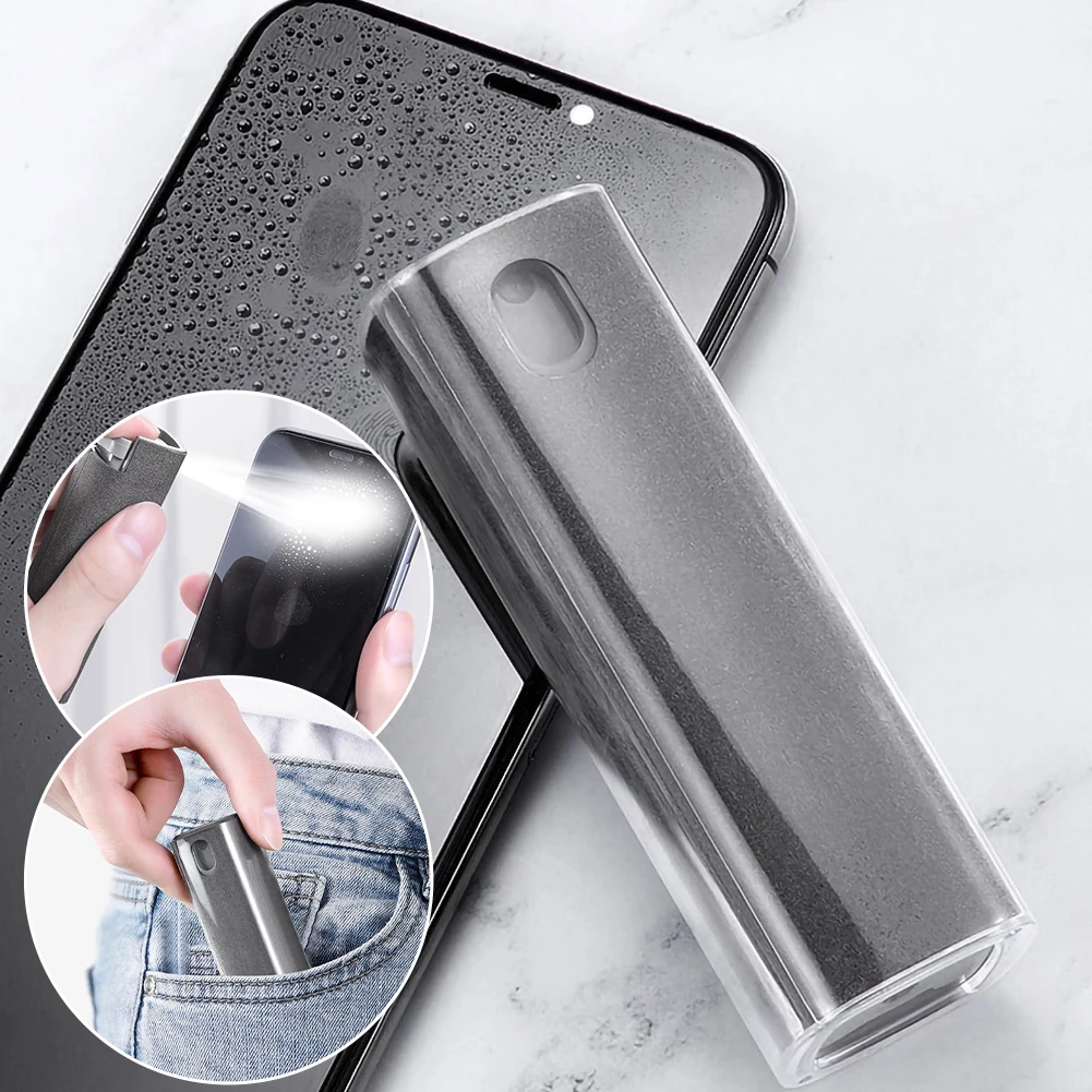 2 In 1 Phone Screen Cleaner Spray Computer Mobile Phone Screen Dust Removal Tool Microfiber Cloth Set Cleaning Artifact
2 In 1 Phone Screen Cleaner Spray Computer Mobile Phone Screen Dust Removal Tool Microfiber Cloth Set Cleaning Artifact