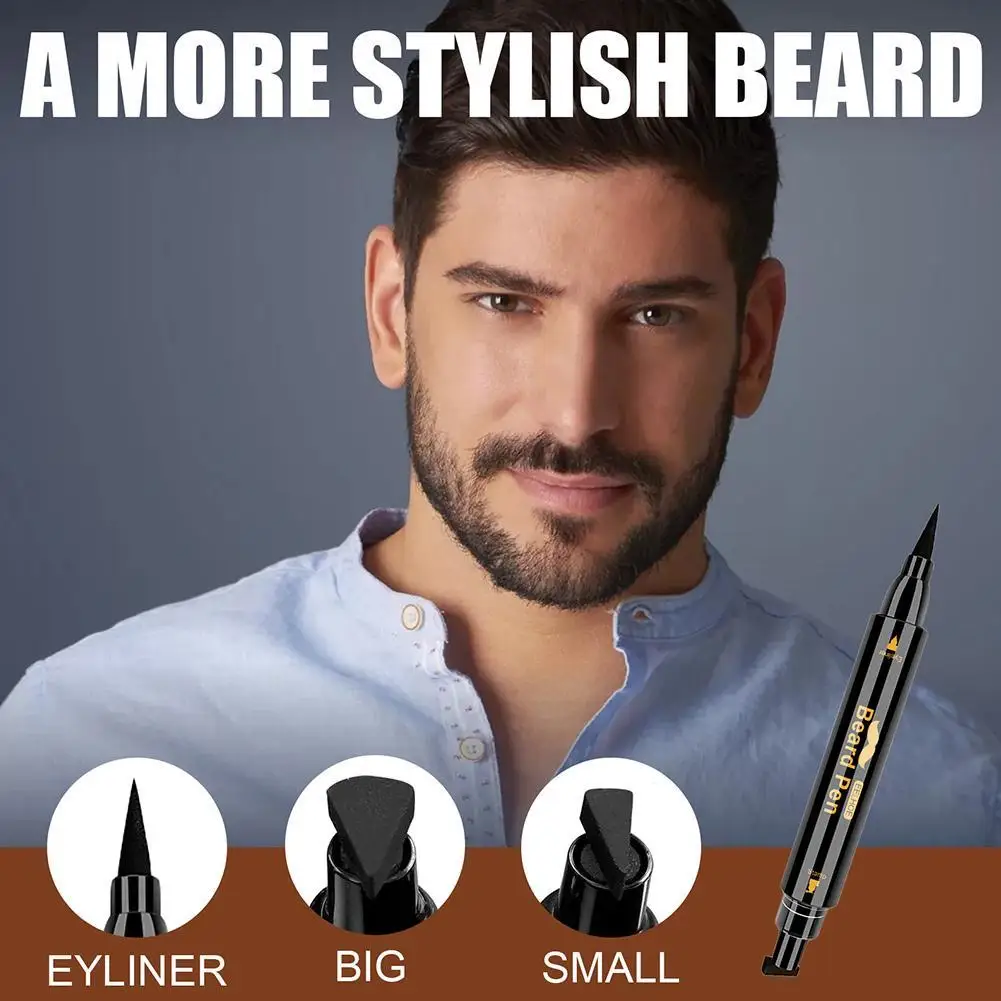 1 Set Professional Men's Beard Pen Style Filling Pen All-in-one Tip Black Brown Beard Dye Pen Waterproof Beard Pen
1 Set Professional Men's Beard Pen Style Filling Pen All-in-one Tip Black Brown Beard Dye Pen Waterproof Beard Pen